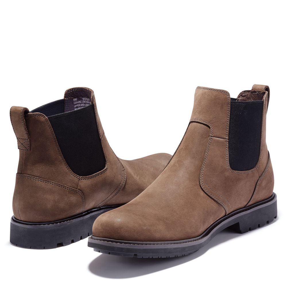 Timberland Mens Chelsea Boots Stormbuck - Brown - India NL3865749